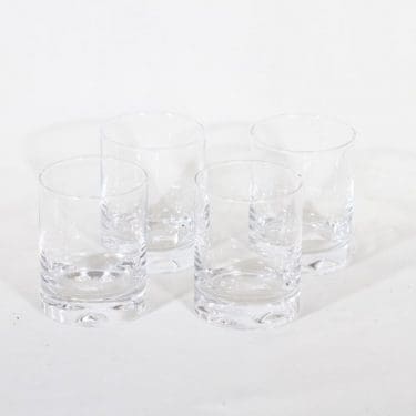 Iittala Jäänsärkijä lasit, 13 cl, 4 kpl, suunnittelija Tapio Wirkkala, 13 cl