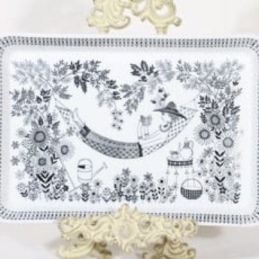 Arabia Emilia vati, suunnittelija Raija Uosikkinen, suuri, kuparipainokoriste