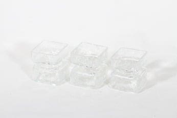 Riihimäen lasi Pala maljakot, koko 1/6, 3 kpl, suunnittelija Helena Tynell, koko 1/6, pieni