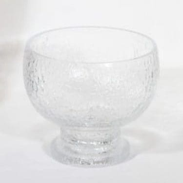 Iittala Kekkerit kulho, kirkas, suunnittelija Timo Sarpaneva,