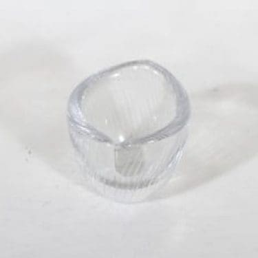 Iittala 3572 taide-esine, signeerattu, suunnittelija Tapio Wirkkala, signeerattu, pieni