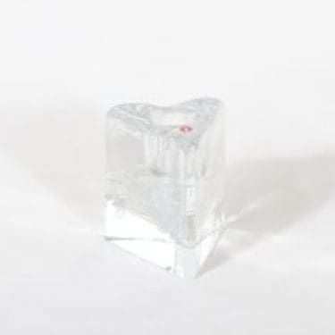 Iittala Arkipelago kynttilänjalka, kirkas, suunnittelija Timo Sarpaneva, pieni