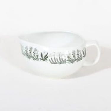 Arabia Polaris kastikekaadin, suunnittelija Raija Uosikkinen, siirtokuvakoriste