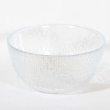 Iittala Ultima Thule kulho, kirkas, suunnittelija Tapio Wirkkala, suuri