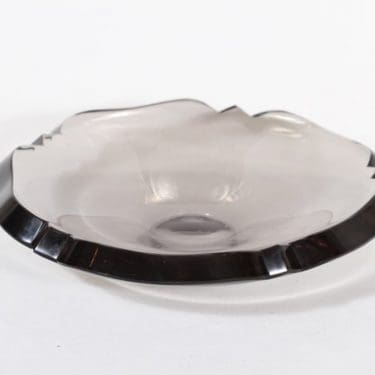 Iittala Kokardi taidelasi, signeerattu, suunnittelija Tapio Wirkkala, signeerattu