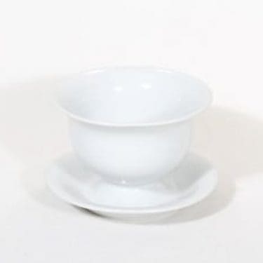 Arabia A kastikeastia, valkoinen, suunnittelija , koristelematon