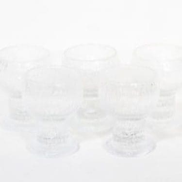 Iittala Kekkerit lasit, Moukku, 5 kpl, suunnittelija Timo Sarpaneva, Moukku, 20 cl