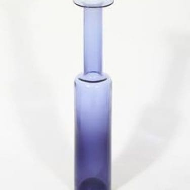 Riihimäen lasi Koristepullo koristepullo, signeerattu, suunnittelija Nanny Still, signeerattu