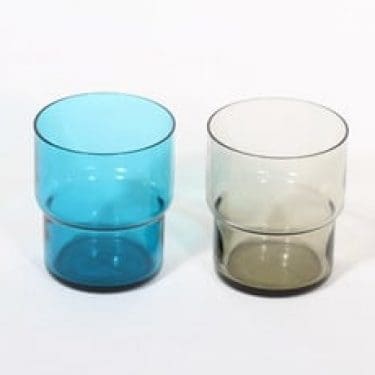 Nuutajärvi Pinottava lasi lasit, 25 cl, 2 kpl, suunnittelija Saara Hopea, 25 cl