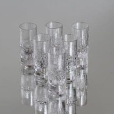 Iittala Niva lasit, 3 cl, 6 kpl, suunnittelija Tapio Wirkkala, 3 cl