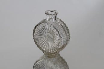 Riihimäen lasi Aurinkopullo koristepullo, koko ¼, suunnittelija Helena Tynell, koko ¼, pieni, sävy I