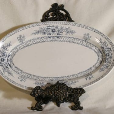 Arabia XU soikea vati, kukkakuvio, suunnittelija , kukkakuvio