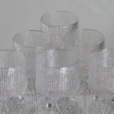 Iittala Ultima Thule lasit, 10 cl, 6 kpl, suunnittelija Tapio Wirkkala, 10 cl