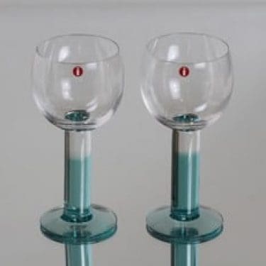 Iittala Mondo lasit, 20 cl, 2 kpl, suunnittelija Kerttu Nurminen, 20 cl