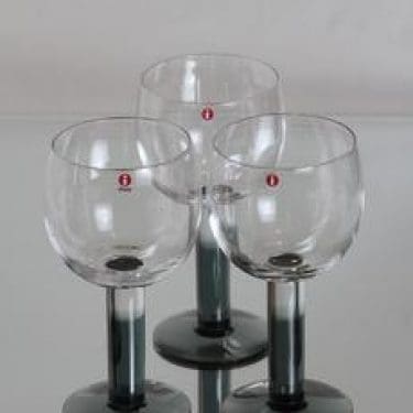 Iittala Mondo lasit, 58 cl, 3 kpl, suunnittelija Kerttu Nurminen, 58 cl, suuri