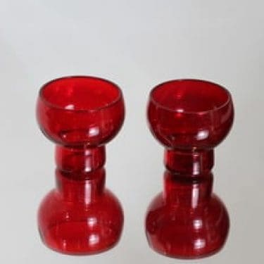 Nuutajärvi 1119 lasit, 10 cl, 2 kpl, suunnittelija Kaj Franck, 10 cl