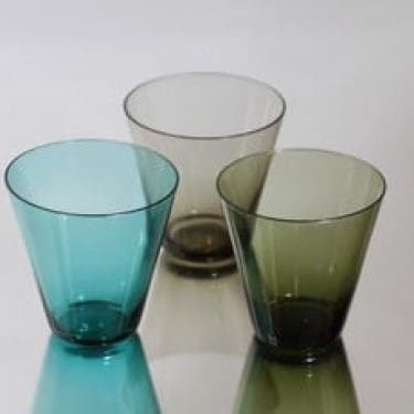 Nuutajärvi lasit, 18 cl, 3 kpl, suunnittelija Kaj Franck, 18 cl