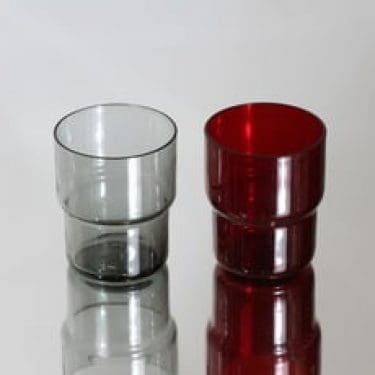 Nuutajärvi 1718 lasit, 15 cl, 2 kpl, suunnittelija Saara Hopea, 15 cl