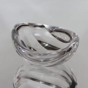 Iittala 3155 taidelasi, signeerattu, suunnittelija Tapio Wirkkala, signeerattu