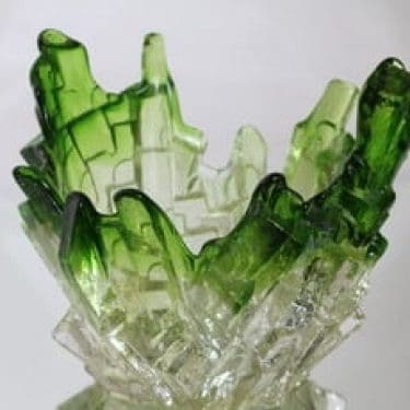 Humppila maljakko, signeerattu, suunnittelija Pertti Santalahti, signeerattu, massiivinen