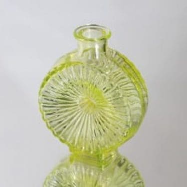 Riihimäen lasi Aurinkopullo koristepullo, koko ¼, suunnittelija Helena Tynell, koko ¼, pieni