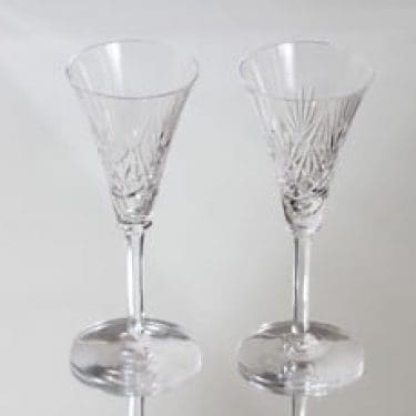 Riihimäen lasi Yrjö lasit, kirkas, 2 kpl, suunnittelija ,