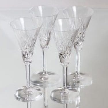 Riihimäen lasi Yrjö lasit, kirkas, 4 kpl, suunnittelija ,