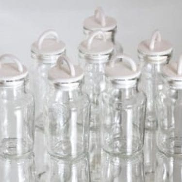 Iittala Scala maustepurkit, 8 cl, 8 kpl, suunnittelija Ole Palsby, 8 cl