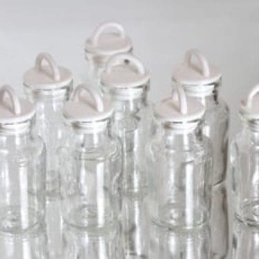 Iittala Scala maustepurkit, 8 cl, 8 kpl, suunnittelija Ole Palsby, 8 cl