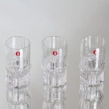 Iittala Pallas lasit, 4 cl, 3 kpl, suunnittelija Tapio Wirkkala, 4 cl, pieni