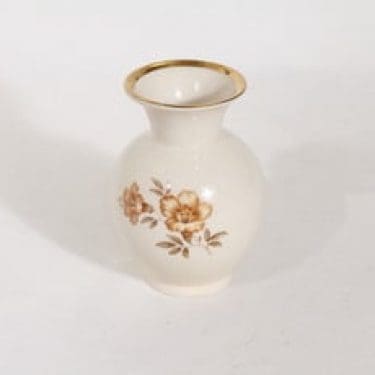 Arabia Myrna maljakko, suunnittelija Olga Osol, pieni, serikuva