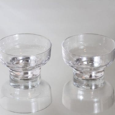 Iittala Jäänsärkijä jälkiruokakulhot, 20 cl, 2 kpl, suunnittelija Tapio Wirkkala, 20 cl