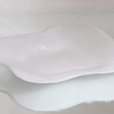 Iittala Aalto-kukka taide-esine, signeerattu, suunnittelija Alvar Aalto, signeerattu, suuri