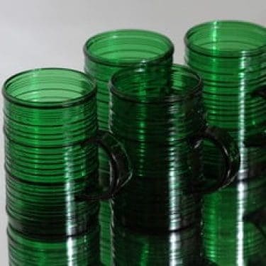 Nuutajärvi Rustica mukit, 35 cl, 4 kpl, suunnittelija Kaj Franck, 35 cl