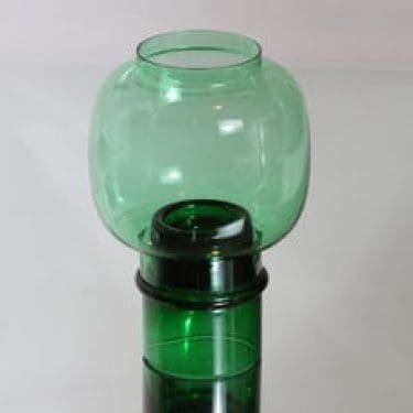 Nuutajärvi Tuikku kynttilälyhty, vihreä, suunnittelija Heikki Orvola, pieni