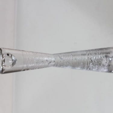 Iittala Arkipelago candlestick, clear, designer Timo Sarpaneva