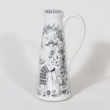 Arabia Emilia maljakko, suunnittelija Raija Uosikkinen, kuparipainokoriste