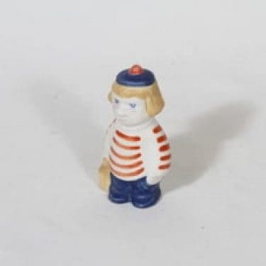 Arabia Tuutikki figuuri, käsinmaalattu, suunnittelija Tuulikki Pietilä, käsinmaalattu, pieni