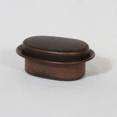 Arabia Ruska voirasia, ruskea, suunnittelija Ulla Procope,