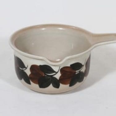 Arabia Ruija kastikekaadin, käsinmaalattu, suunnittelija Raija Uosikkinen, käsinmaalattu