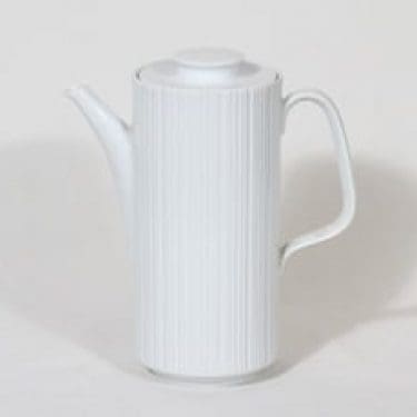 Rosenthal Variation kahvikaadin, valkoinen, suunnittelija Tapio Wirkkala,