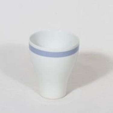 Arabia Sinivalko munakuppi, suunnittelija , raitakoriste