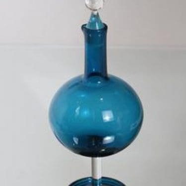 Riihimäen lasi Harlekiini liköörikarahvi, 50 cl, suunnittelija Nanny Still, 50 cl