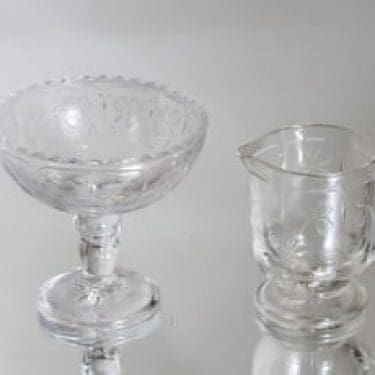 Nuutajärvi Apila sokerikko ja kermakko, kirkas, suunnittelija ,