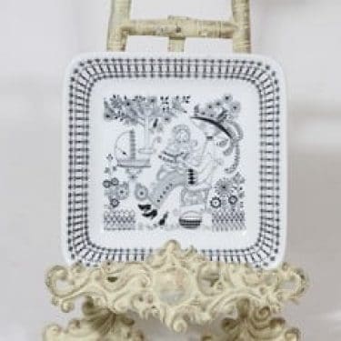 Arabia Emilia vati, suunnittelija Raija Uosikkinen, pieni, kuparipainokoriste