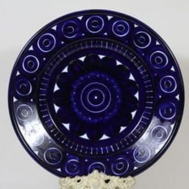 Arabia Valencia hedelmävati, käsinmaalattu, suunnittelija Ulla Procope, käsinmaalattu, suuri, signeerattu