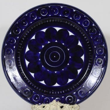 Arabia Valencia vati, suunnittelija Ulla Procope, suuri, käsinmaalattu, signeerattu