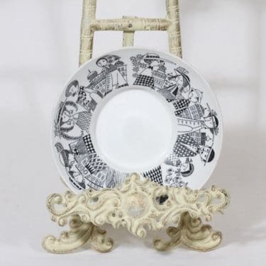 Arabia Emilia malja, suunnittelija Raija Uosikkinen, pieni, kuparipainokoriste