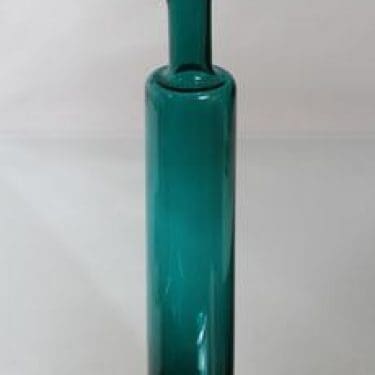 Riihimäen lasi Koristepullo, signeerattu, suunnittelija Nanny Still, signeerattu