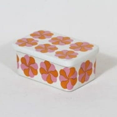 Arabia Mamselli rasia, suunnittelija Gunvor Olin-Grönqvist, serikuva, retro